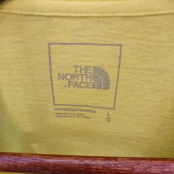 The North Face Flourescent Yellow Short Sleeve Tee - Picture 4 of 4